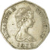 Coin, Seychelles, 5 Rupees, 1972, British Royal Mint, EF(40-45), Copper-nickel