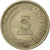 Coin, Singapore, 5 Cents, 1968, Singapore Mint, EF(40-45), Copper-nickel, KM:2