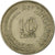 Coin, Singapore, 10 Cents, 1967, Singapore Mint, EF(40-45), Copper-nickel, KM:3