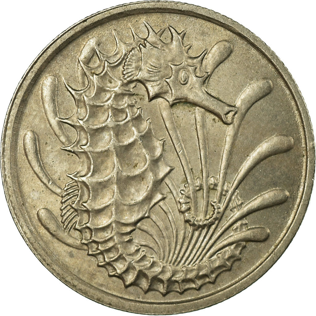 Monnaie, Singapour, 10 Cents, 1974, Singapore Mint, TTB, Copper-nickel, KM:3
