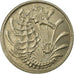 Monnaie, Singapour, 10 Cents, 1974, Singapore Mint, TTB, Copper-nickel, KM:3