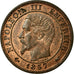 Munten, Frankrijk, Napoleon III, Napoléon III, Centime, 1857, Paris, PR+