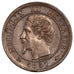 FRANCE, Napoléon III, Centime, 1857, Paris, KM #775.1, AU(55-58), Bronze, Gadour