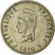 Coin, FRENCH AFARS & ISSAS, 50 Francs, 1970, Paris, EF(40-45), Copper-nickel