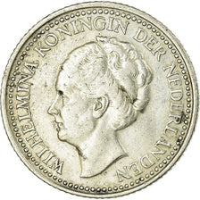 Coin, Netherlands, Wilhelmina I, 1/2 Gulden, 1922, EF(40-45), Silver, KM:160