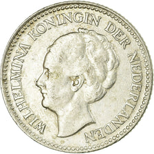 Coin, Netherlands, Wilhelmina I, 1/2 Gulden, 1930, EF(40-45), Silver, KM:160