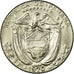 Coin, Panama, 1/10 Balboa, 1970, EF(40-45), Copper-Nickel Clad Copper, KM:10