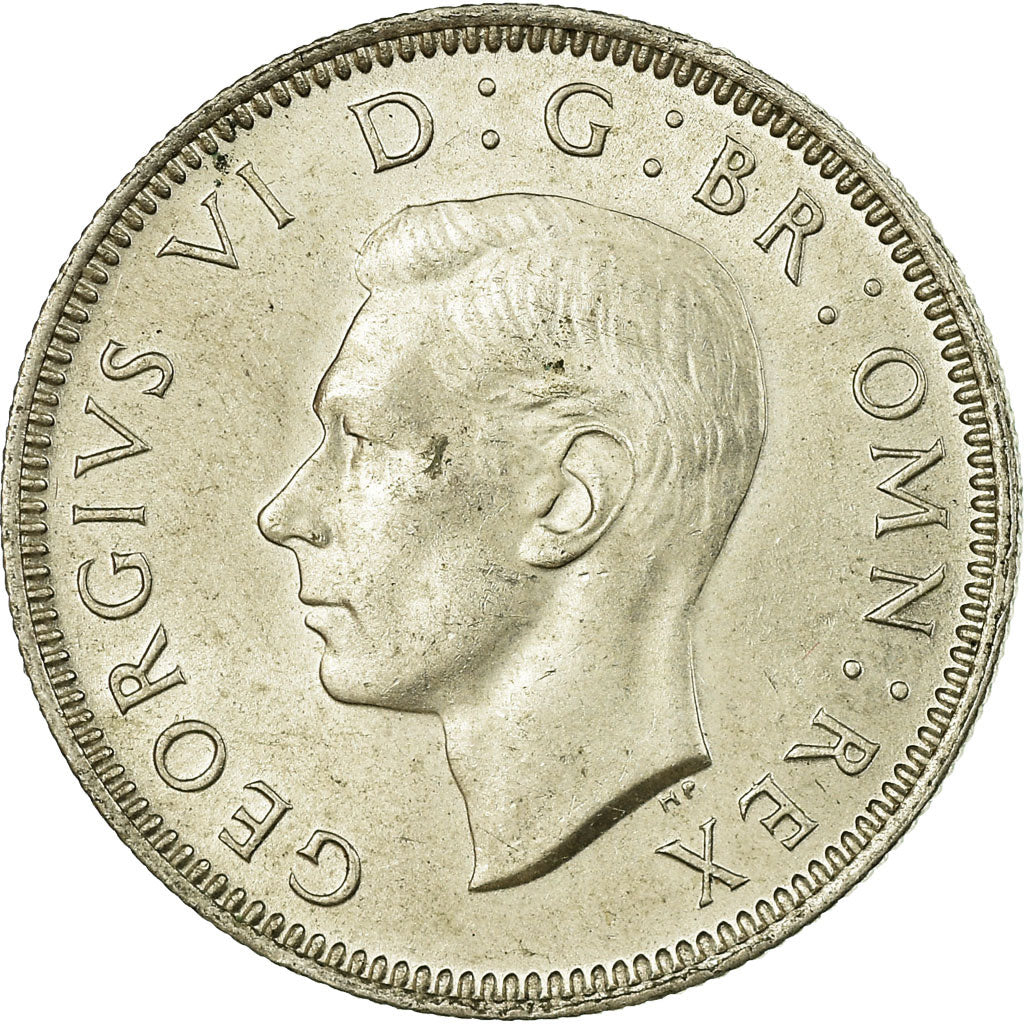 Coin, Great Britain, George VI, Shilling, 1946, EF(40-45), Silver, KM:854
