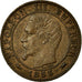 Moneda, Francia, Napoleon III, Napoléon III, Centime, 1853, Lyon, EBC, Bronce