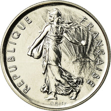Coin, France, Semeuse, 5 Francs, 1982, Paris, MS(65-70), Nickel Clad
