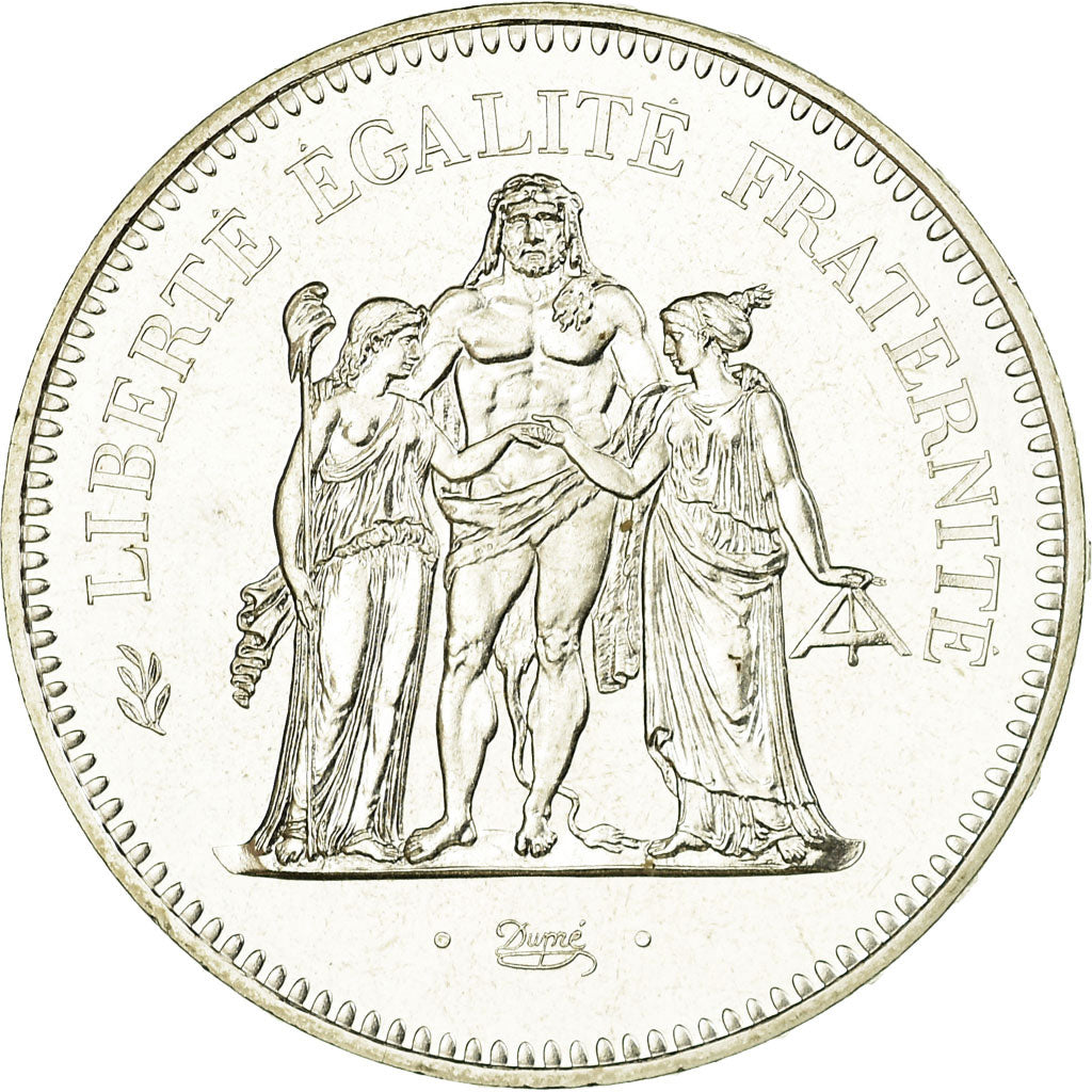 Monnaie, France, Hercule, 50 Francs, 1980, Paris, FDC, Argent, Gadoury:882