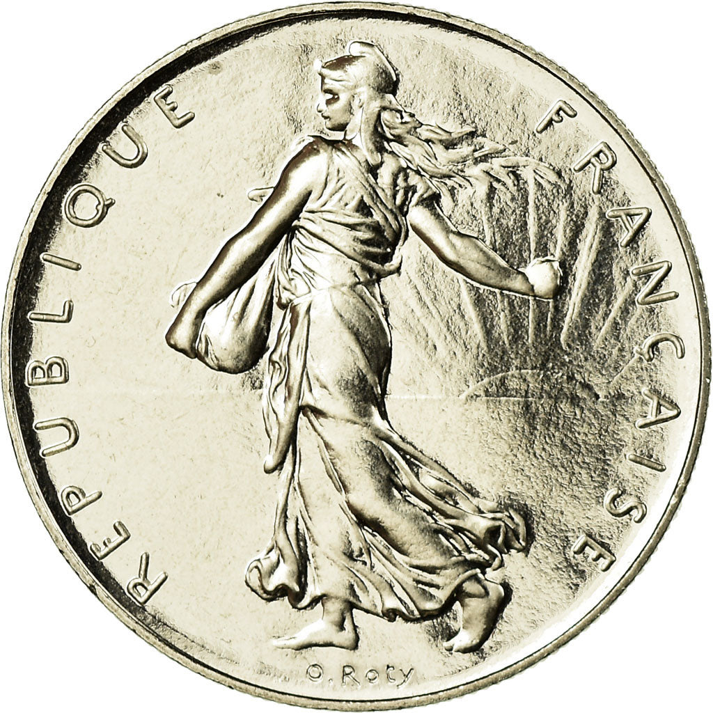 Munten, Frankrijk, Semeuse, Franc, 1985, Paris, FDC, Nickel, KM:925.1