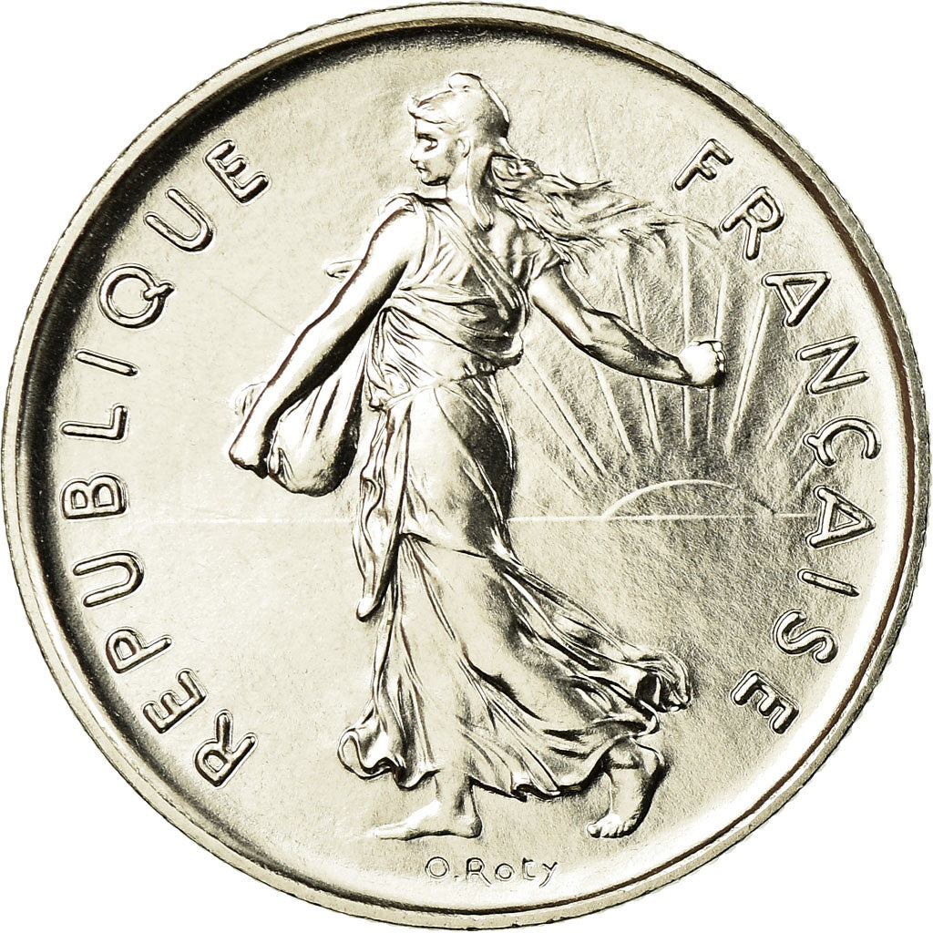 Münze, Frankreich, Semeuse, 5 Francs, 1984, Paris, STGL, Nickel Clad