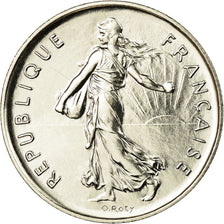 Münze, Frankreich, Semeuse, 5 Francs, 1984, Paris, STGL, Nickel Clad