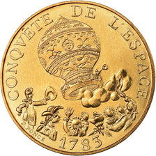 Coin, France, La conquête, 10 Francs, 1983, Paris, MS(65-70), Nickel-Bronze