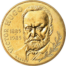 Moneta, Francia, Victor Hugo, 10 Francs, 1985, Paris, FDC, Nichel-bronzo