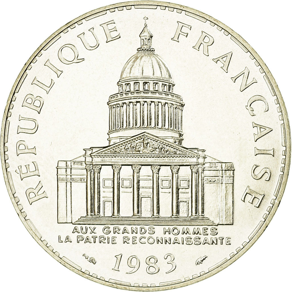 Monnaie, France, Panthéon, 100 Francs, 1983, Paris, FDC, Argent, Gadoury:898