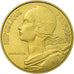 Moneta, Francja, Marianne, 10 Centimes, 1975, Paris, MS(65-70), Aluminium-Brąz