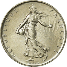 Coin, France, Semeuse, Franc, 1975, Paris, MS(65-70), Nickel, KM:925.1