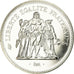 Coin, France, Hercule, 50 Francs, 1974, Paris, MS(65-70), Silver, KM:941.1