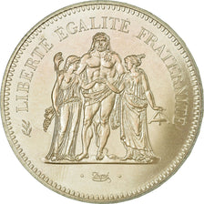 Coin, France, Hercule, 50 Francs, 1975, Paris, MS(65-70), Silver, KM:941.1