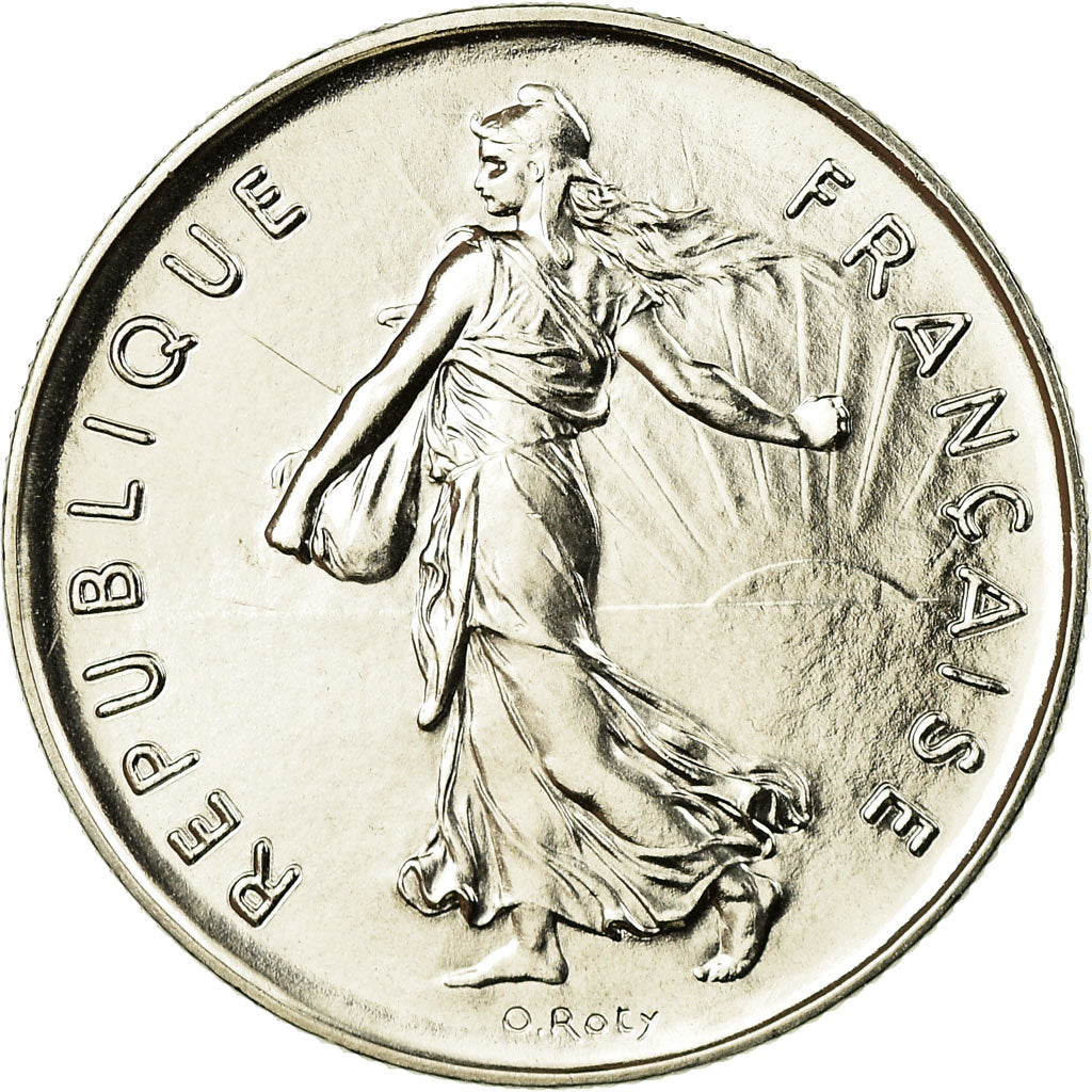 Monnaie, France, Semeuse, 5 Francs, 1977, Paris, FDC, Nickel Clad Copper-Nickel