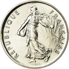Monnaie, France, Semeuse, 5 Francs, 1977, Paris, FDC, Nickel Clad Copper-Nickel