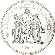 Coin, France, Hercule, 50 Francs, 1977, Paris, MS(65-70), Silver, KM:941.1