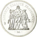 Coin, France, Hercule, 50 Francs, 1977, Paris, MS(65-70), Silver, KM:941.1