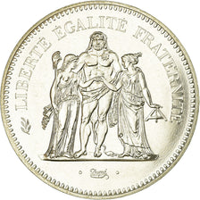 Coin, France, Hercule, 50 Francs, 1979, Paris, MS(65-70), Silver, KM:941.1