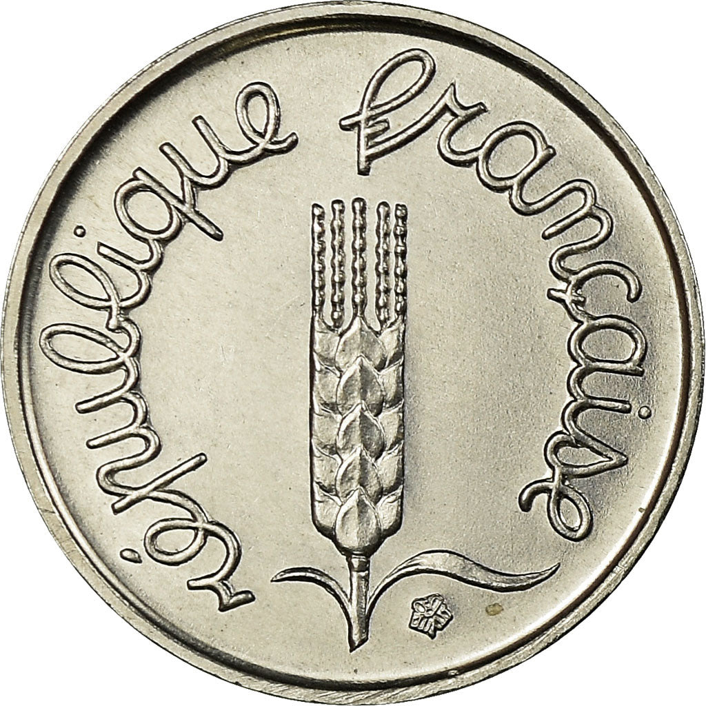 Coin, France, Épi, Centime, 1966, Paris, MS(65-70), Stainless Steel, KM:928