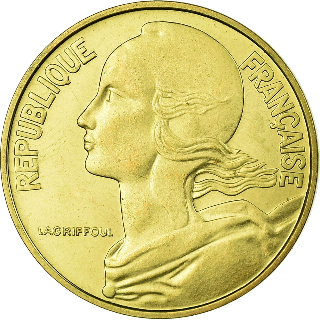 Coin, France, Marianne, 20 Centimes, 1966, Paris, MS(65-70), Aluminum-Bronze
