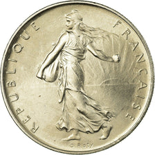 Coin, France, Semeuse, Franc, 1966, Paris, MS(65-70), Nickel, KM:925.1