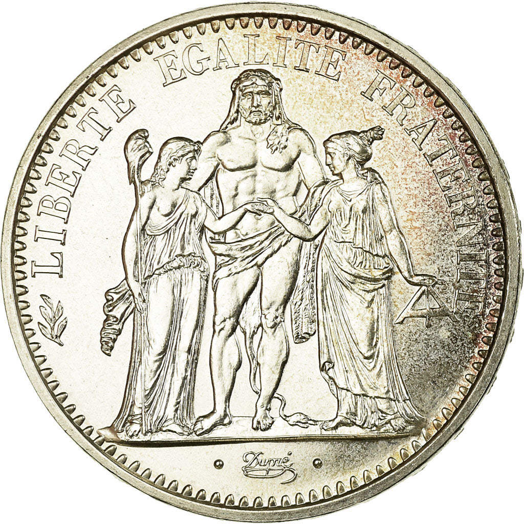 Coin, France, Hercule, 10 Francs, 1966, Paris, MS(65-70), Silver, KM:932