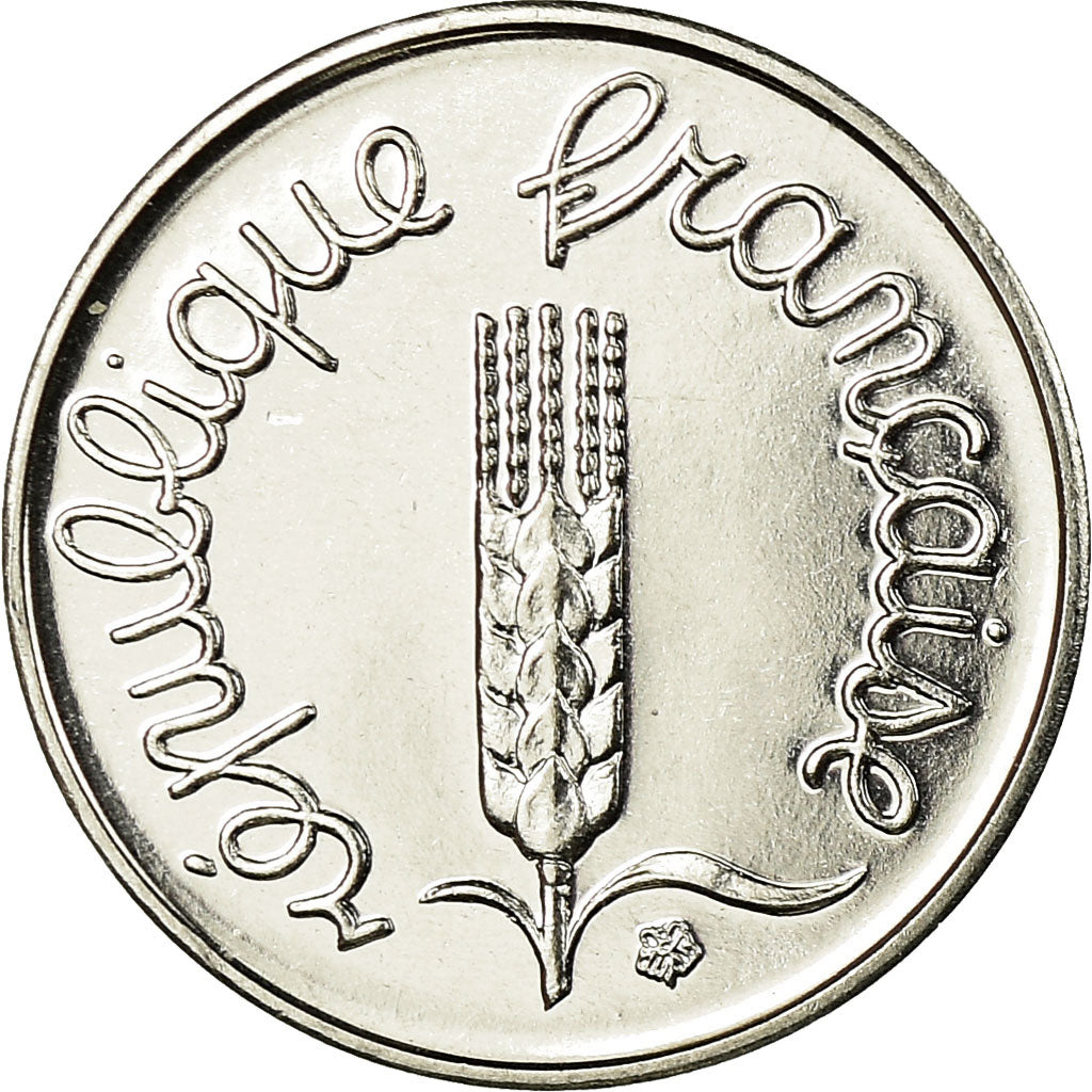 Coin, France, Épi, Centime, 1996, Paris, MS(65-70), Stainless Steel, KM:928