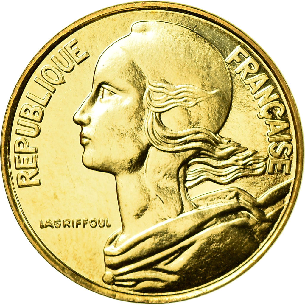 Coin, France, Marianne, 10 Centimes, 1995, Paris, MS(65-70), Aluminum-Bronze