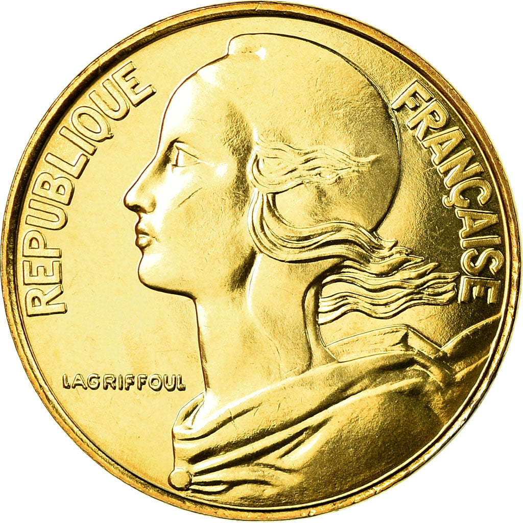 Coin, France, Marianne, 20 Centimes, 1995, Paris, MS(65-70), Aluminum-Bronze