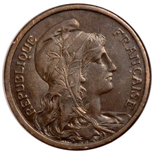 FRANCE, Dupuis, 2 Centimes, 1903, Paris, KM #841, AU(55-58), Bronze, 20.2,...