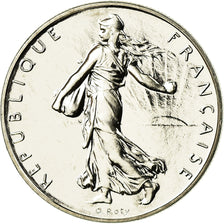 Coin, France, Semeuse, Franc, 1995, Paris, MS(65-70), Nickel, KM:925.1
