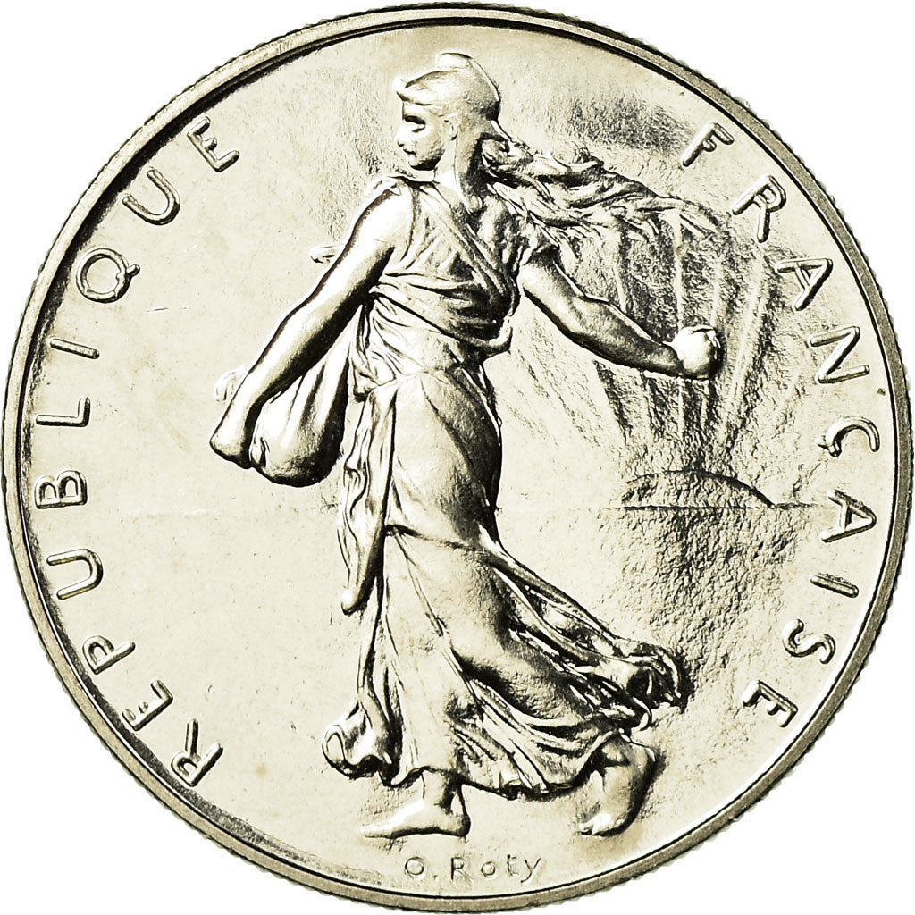 Munten, Frankrijk, Semeuse, Franc, 1996, Paris, FDC, Nickel, KM:925.1