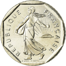 Coin, France, Semeuse, 2 Francs, 1996, Paris, MS(65-70), Nickel, KM:942.1