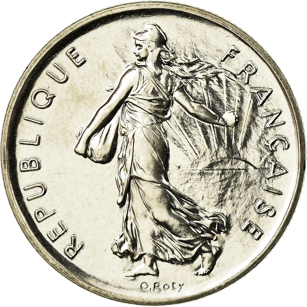 Coin, France, Semeuse, 5 Francs, 1996, Paris, MS(65-70), Nickel Clad