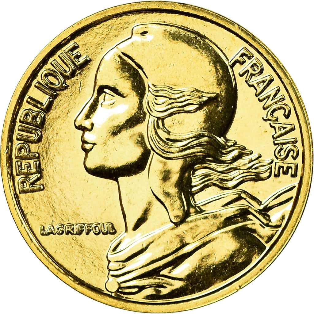 Coin, France, Marianne, 5 Centimes, 2000, Paris, MS(65-70), Aluminum-Bronze
