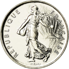 Coin, France, Semeuse, 5 Francs, 2000, Paris, MS(65-70), Nickel Clad