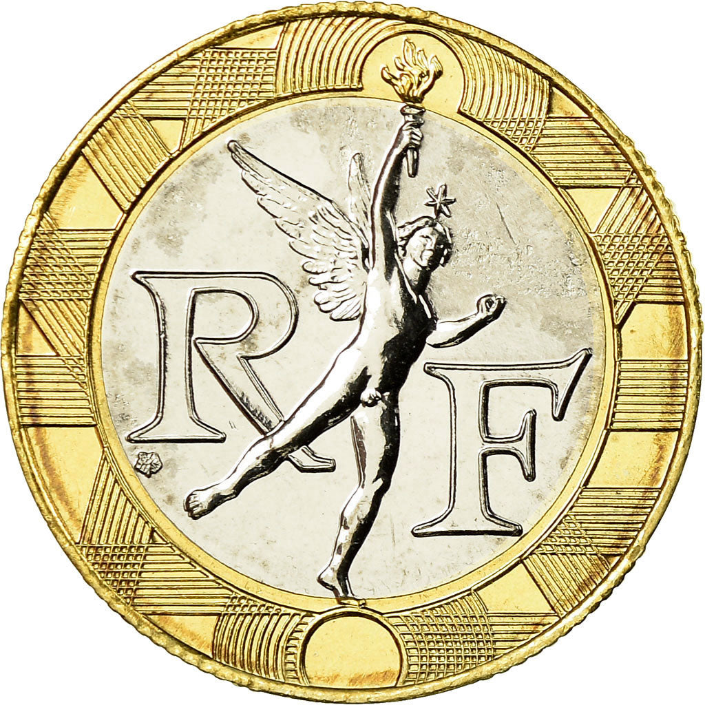 Coin, France, Génie, 10 Francs, 2001, Paris, MS(65-70), Aluminum-Bronze