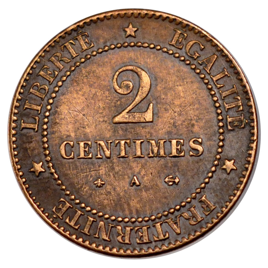 IIIème République, 2 centimes Cérès