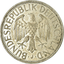 Coin, GERMANY - FEDERAL REPUBLIC, Mark, 1987, Hambourg, EF(40-45)