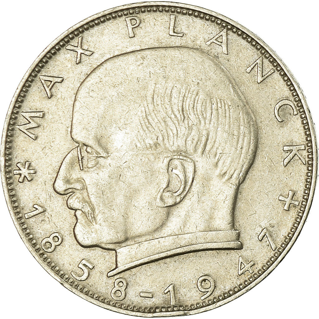 Coin, GERMANY - FEDERAL REPUBLIC, 2 Mark, 1964, Munich, EF(40-45)
