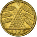 Coin, GERMANY, WEIMAR REPUBLIC, 5 Rentenpfennig, 1924, Karlsruhe, EF(40-45)