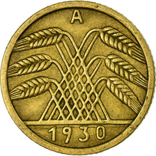 Coin, GERMANY, WEIMAR REPUBLIC, 5 Reichspfennig, 1930, Berlin, EF(40-45)